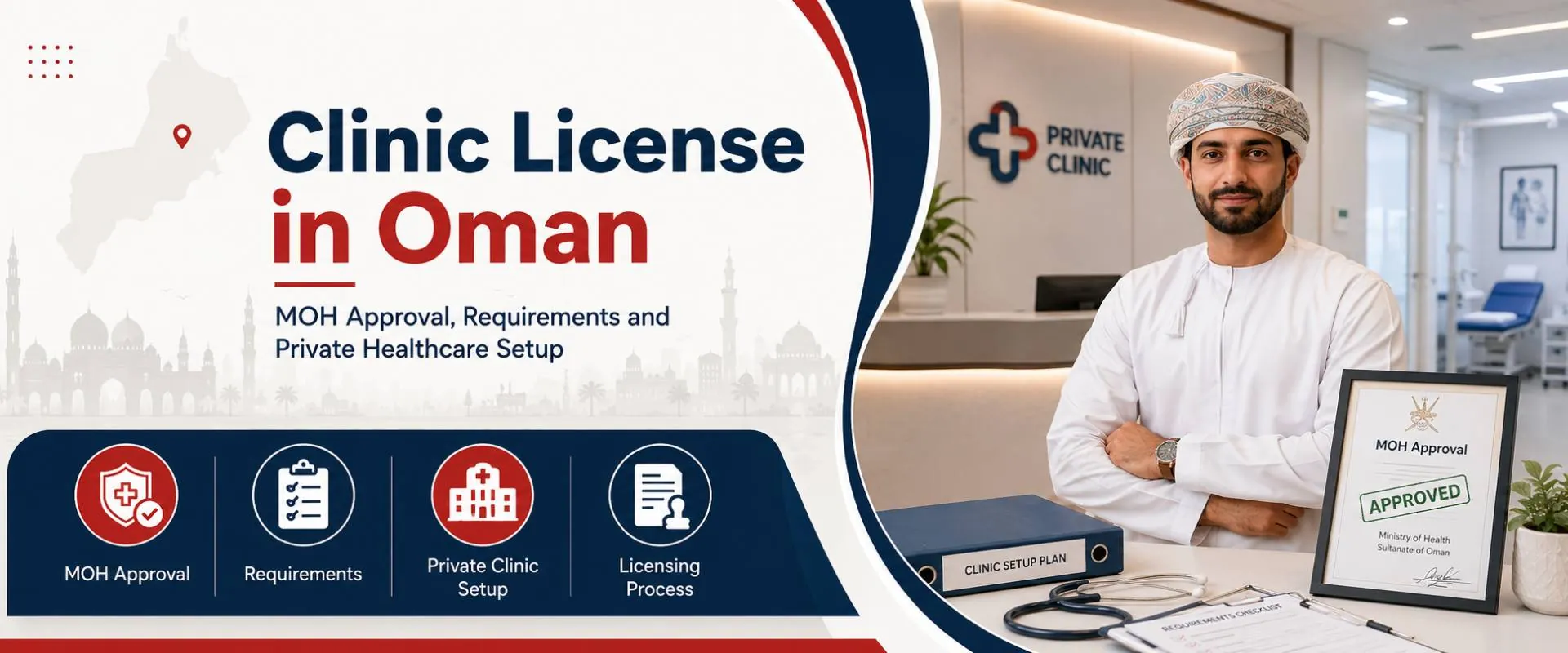 Clinic license in Oman – guide