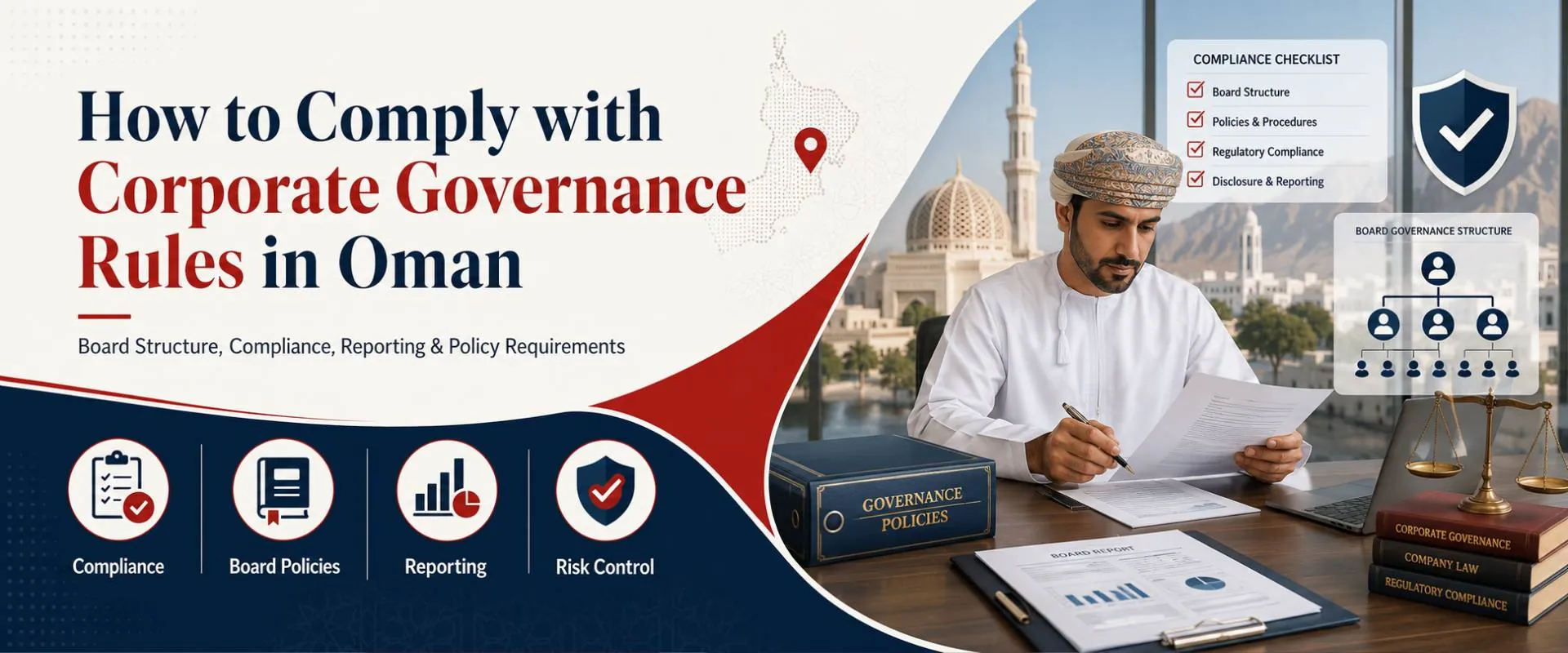 Comply corporate governance rules in Oman – guide