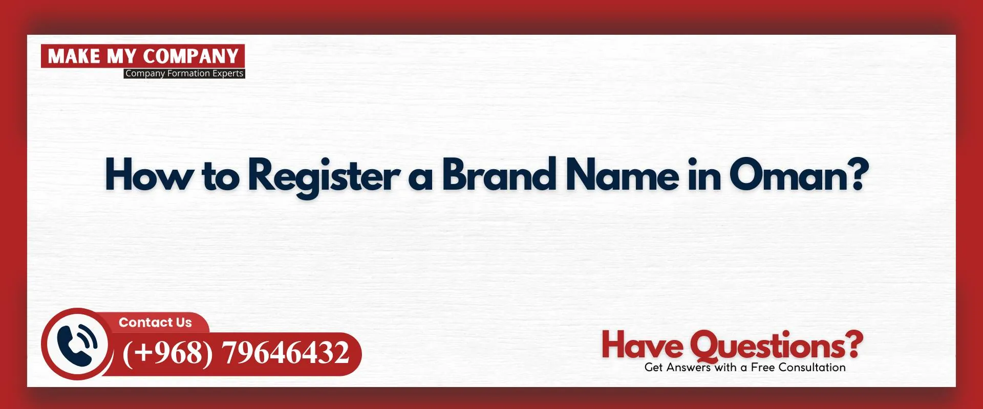 How to register a brand name in Oman