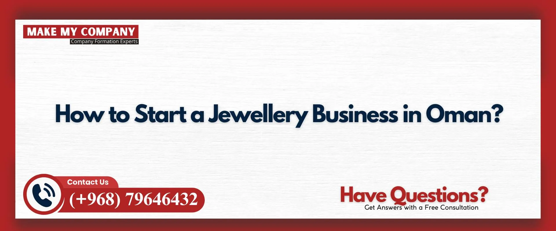 How to start a jewellery business in Oman