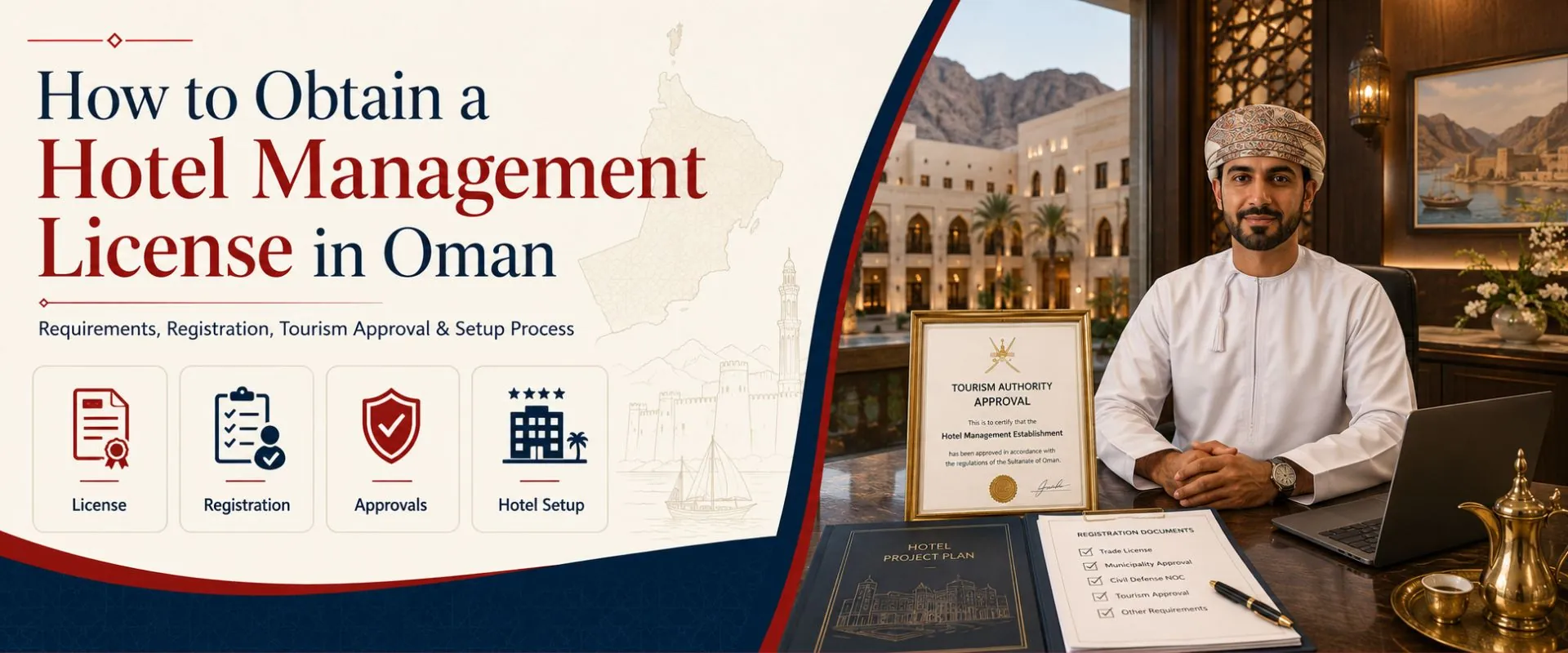 Obtain hotel management license in Oman – guide