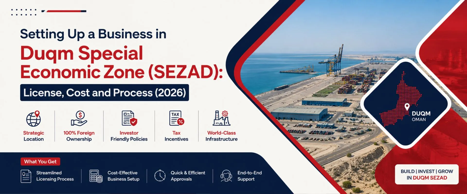 Setup business Duqm economic zone in Oman – guide