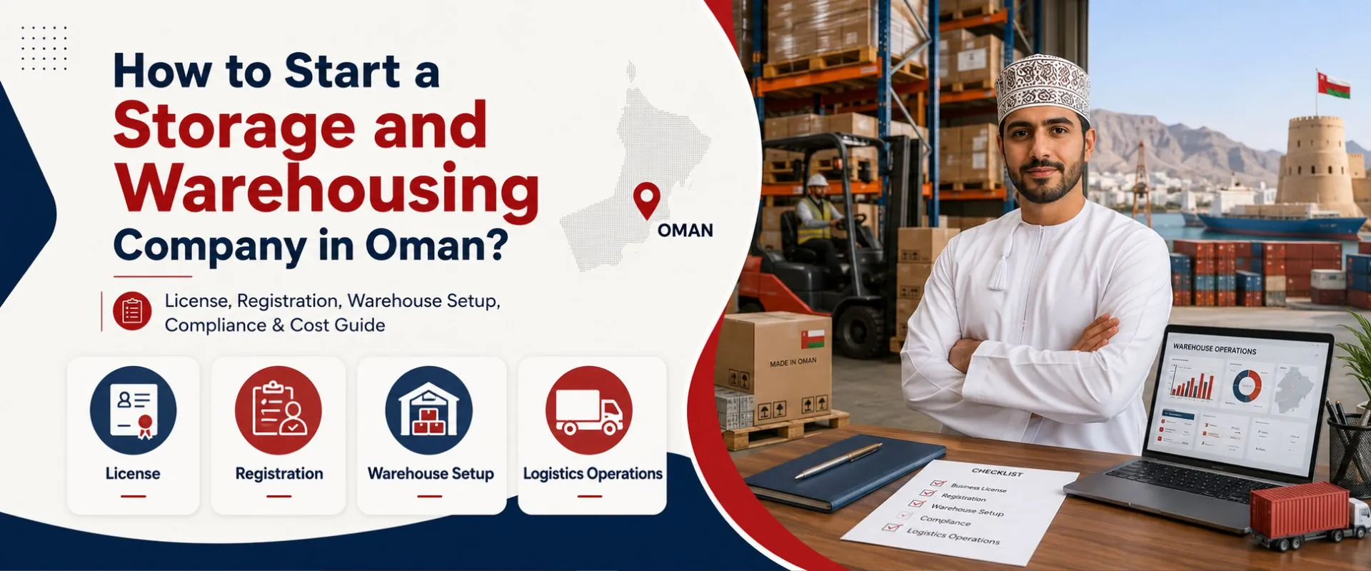 Start storage & warehousing company in Oman – guide