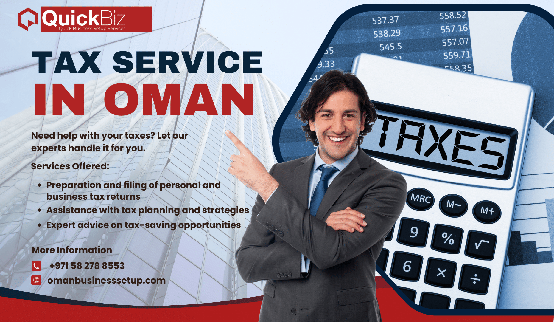 Tax Services In Oman