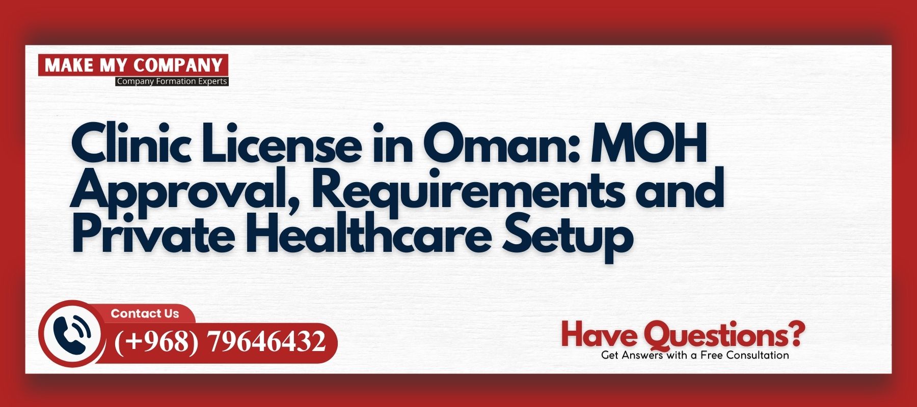 Clinic License in Oman