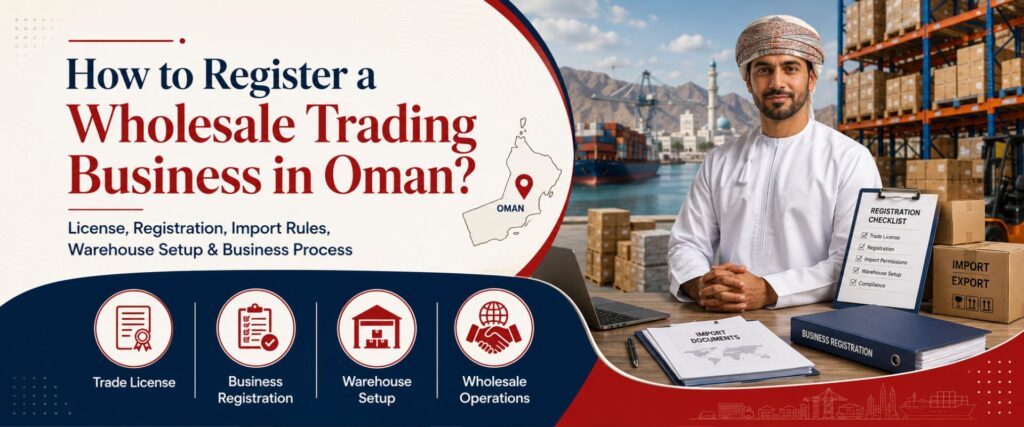 Register a Wholesale Trading business in oman guide