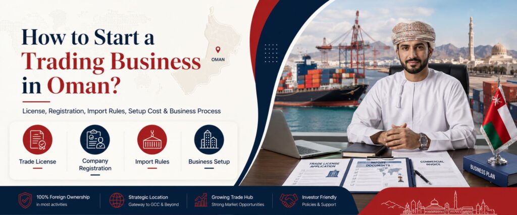 start Trading business in oman guide