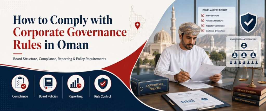 Comply Corporate Governance rules in Oman guide