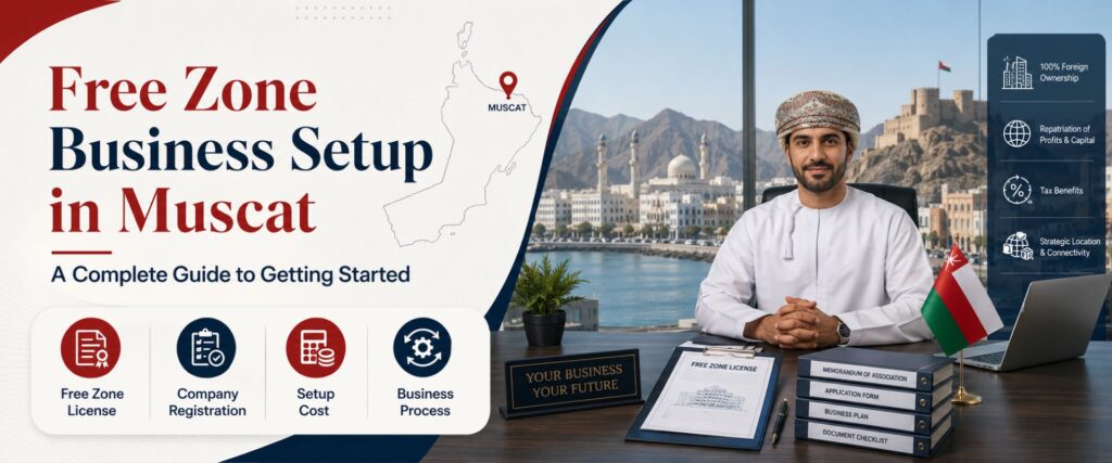 Free Zone Business Setup in Muscat guide