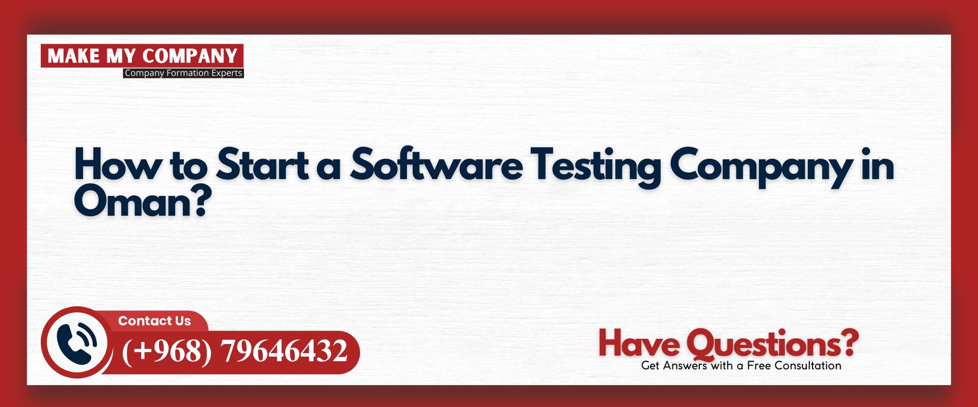 How to Start a Software Testing Company in Oman