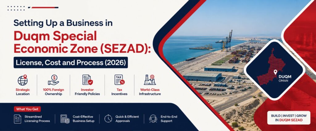 Setup business Duqm Economic Zone in oman guide