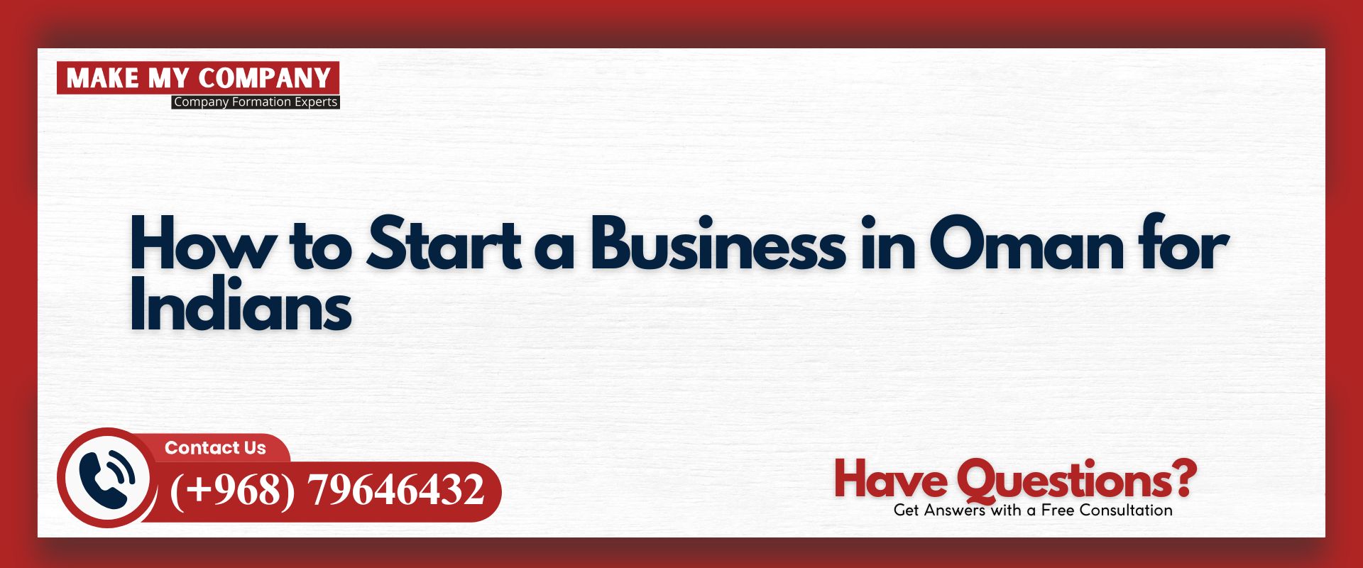 How to Start a Business in Oman for Indians