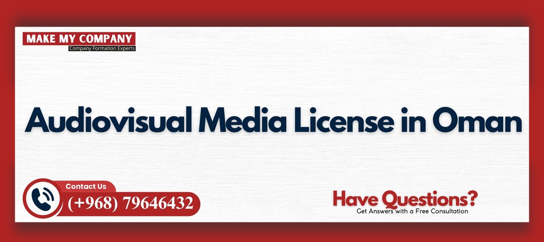 Audiovisual Media License in Oman