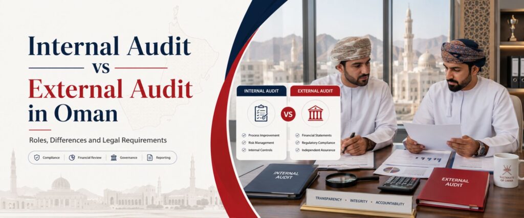 Internal vs External Audit oman guide