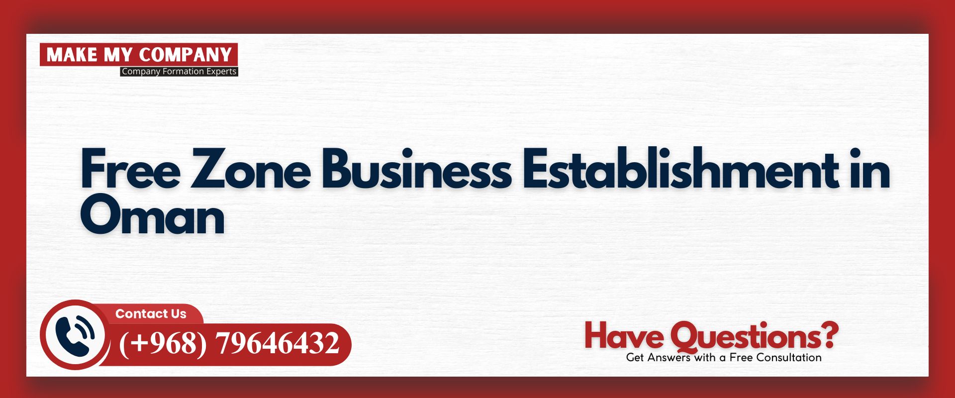 Free Zone Business Establishment in Oman