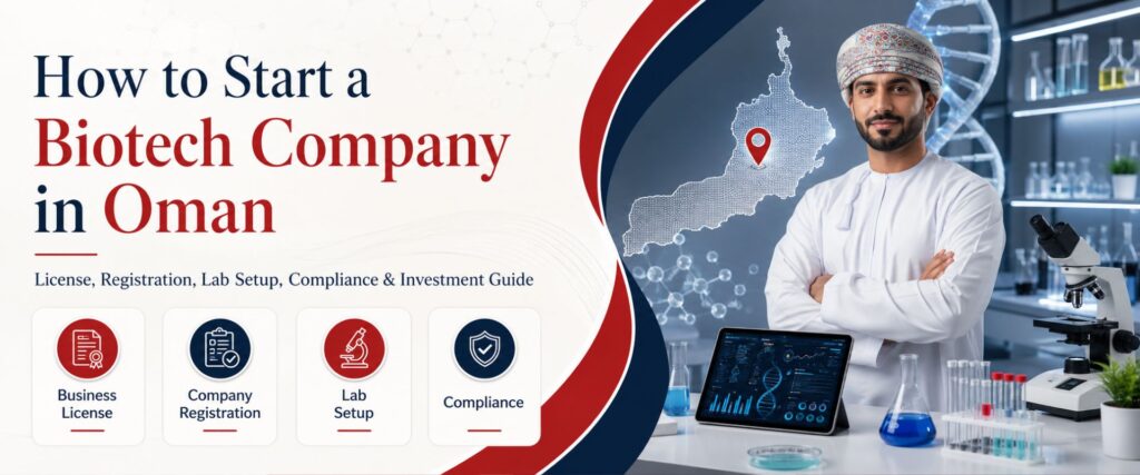 Start Biotech Company in oman guide