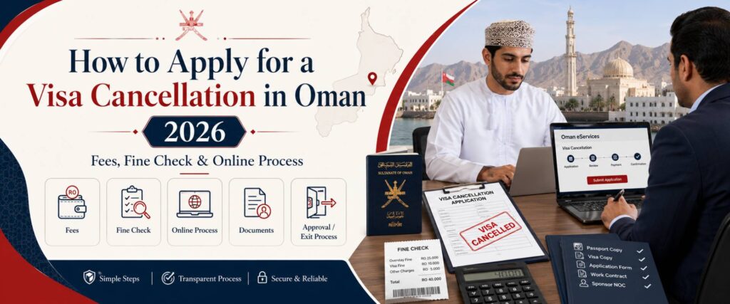 Apply for a Visa Cancellation in Oman Guide